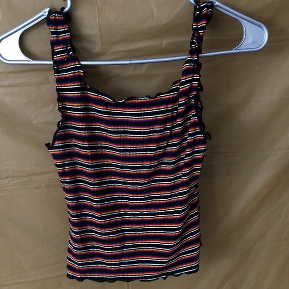 Stripped crop top - Picture 2 of 2